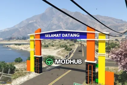 Ворота Gapura Indonesia для GTA 5 — 2