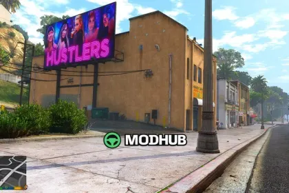 Realistic real brand billboards for GTA 5 — 3