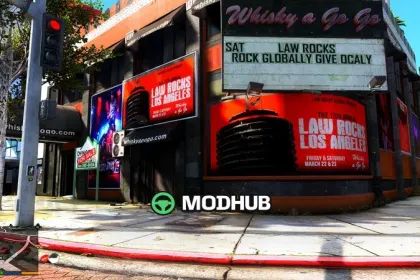 Realistic real brand billboards for GTA 5 — 4
