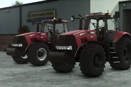 Leistungsstarker Traktor Case IH Magnum 2007/8 Series — Klassiker für schwere Arbeiten in FS25 — 2