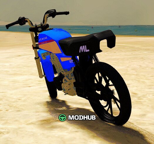HONDA CG ML COM MOTOR DA TWISTER 300