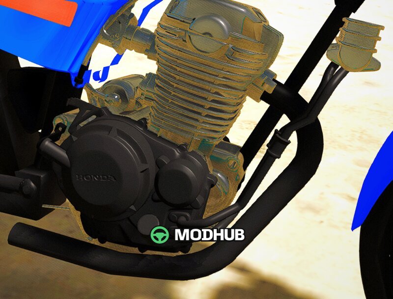 HONDA CG ML COM MOTOR DA TWISTER 300