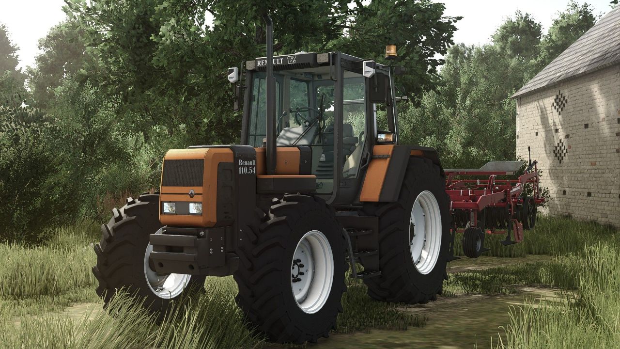 Efektywny Traktor Renault TZ do Farming Simulator 25 z Mnóstwem Ustawień