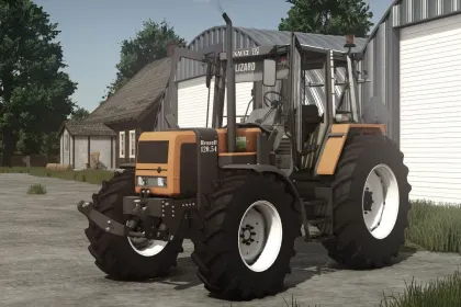 Ефективний Трактор Renault TZ для Farming Simulator 25 з Купою Налаштувань — 2