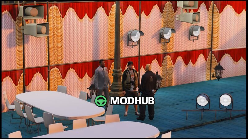 Газон для весіль і декорацій для GTA 5