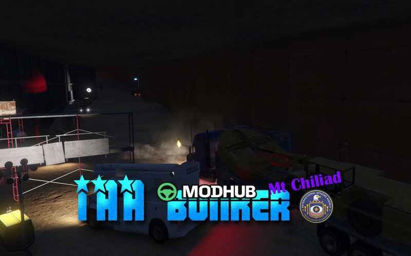 Бункер IAA Mt Chiliad для GTA 5