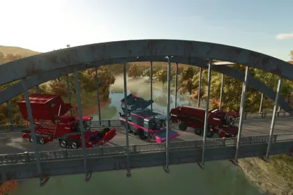 Efficient Oxbo Pack: Enlarged OXBO Bunkers for Farming Simulator 25