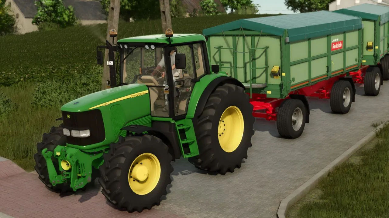 Легендарний Трактор John Deere 6020 Series (6520/6620/6820/6920) — Швидкий та Ефективний для FS25