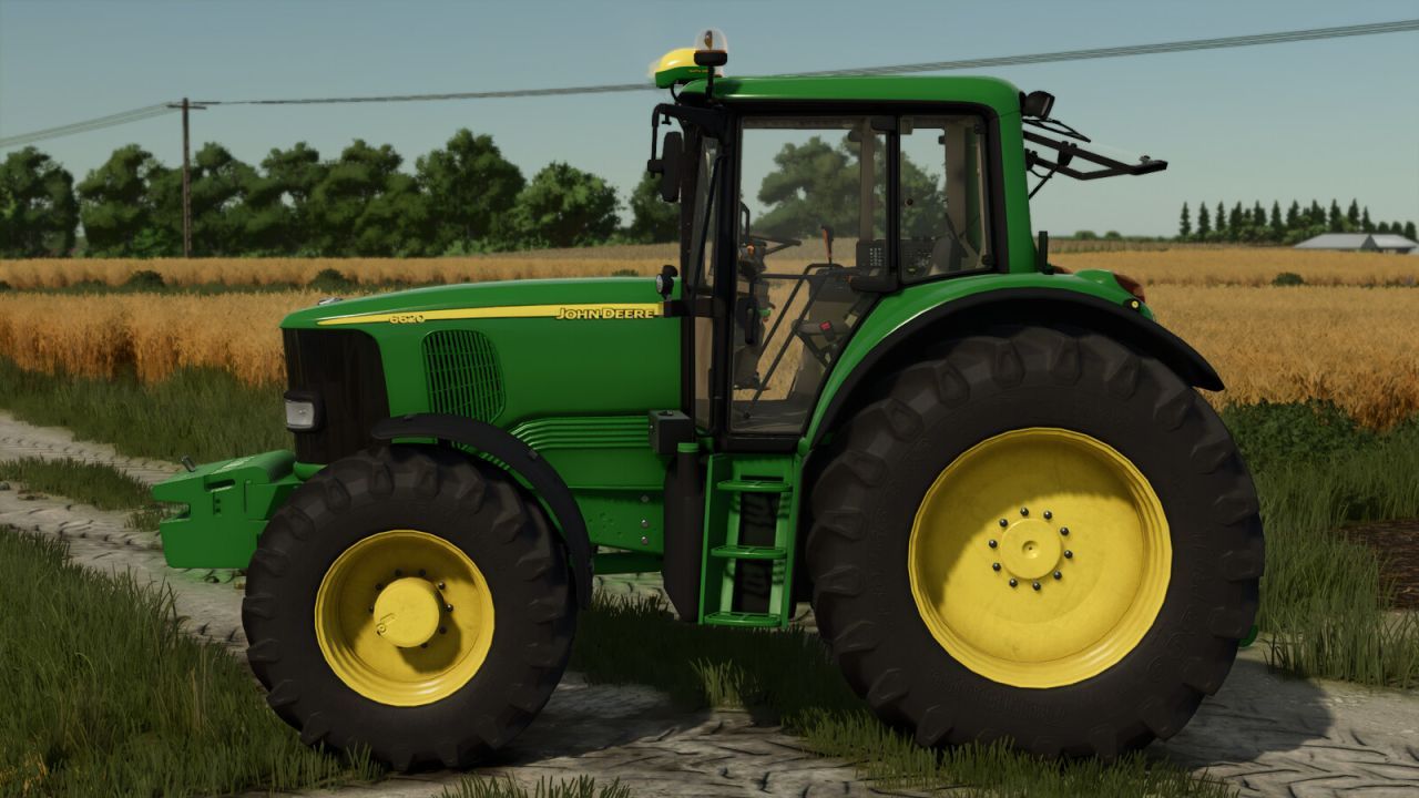 Легендарний Трактор John Deere 6020 Series (6520/6620/6820/6920) — Швидкий та Ефективний для FS25