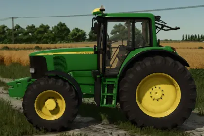 Легендарний Трактор John Deere 6020 Series (6520/6620/6820/6920) — Швидкий та Ефективний для FS25 — 2