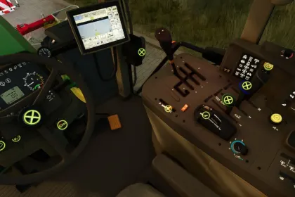 Легендарний Трактор John Deere 6020 Series (6520/6620/6820/6920) — Швидкий та Ефективний для FS25 — 3