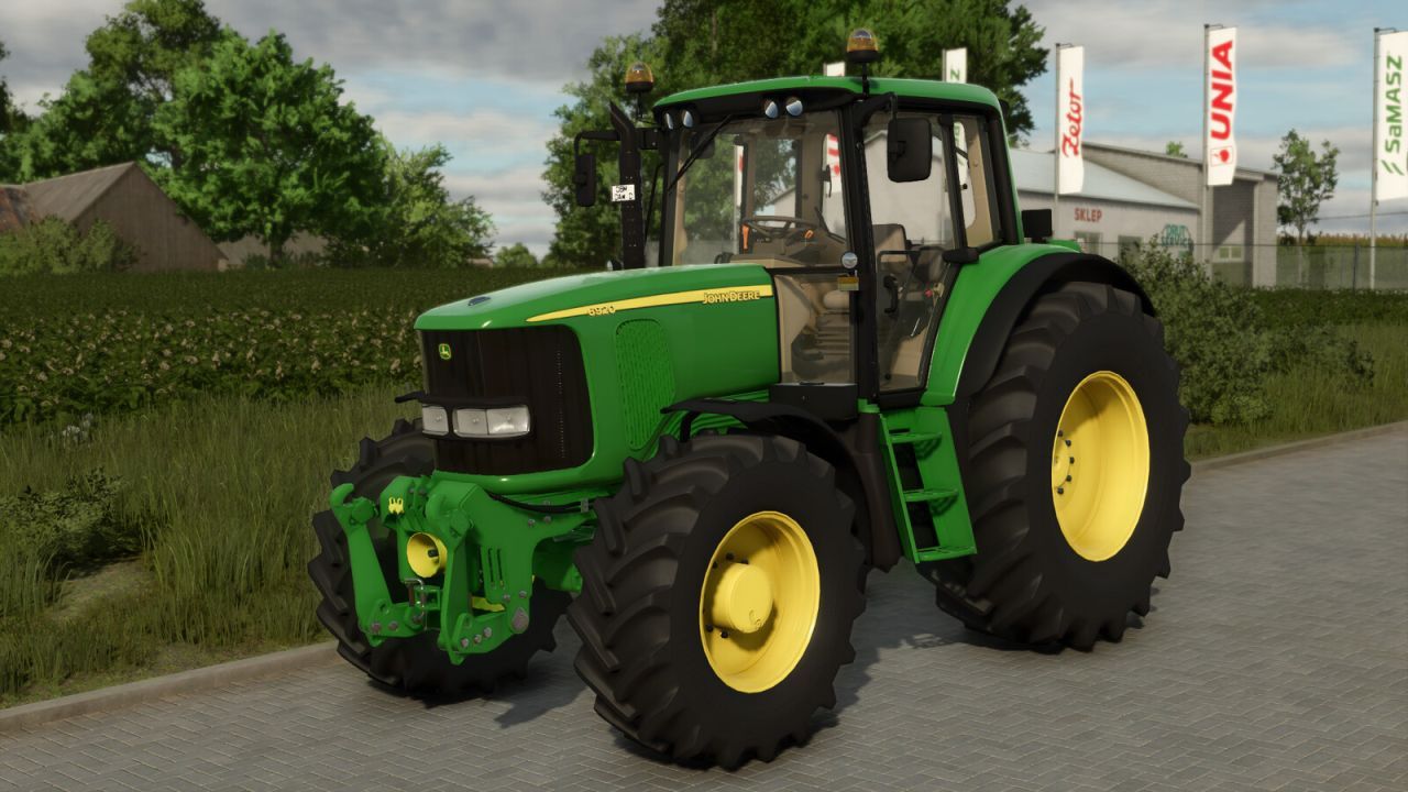 Легендарний Трактор John Deere 6020 Series (6520/6620/6820/6920) — Швидкий та Ефективний для FS25