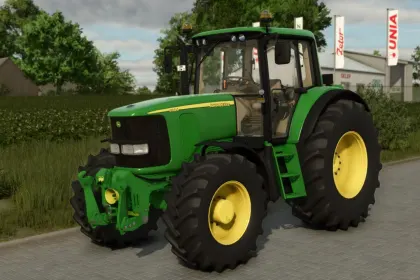 Легендарний Трактор John Deere 6020 Series (6520/6620/6820/6920) — Швидкий та Ефективний для FS25 — 4