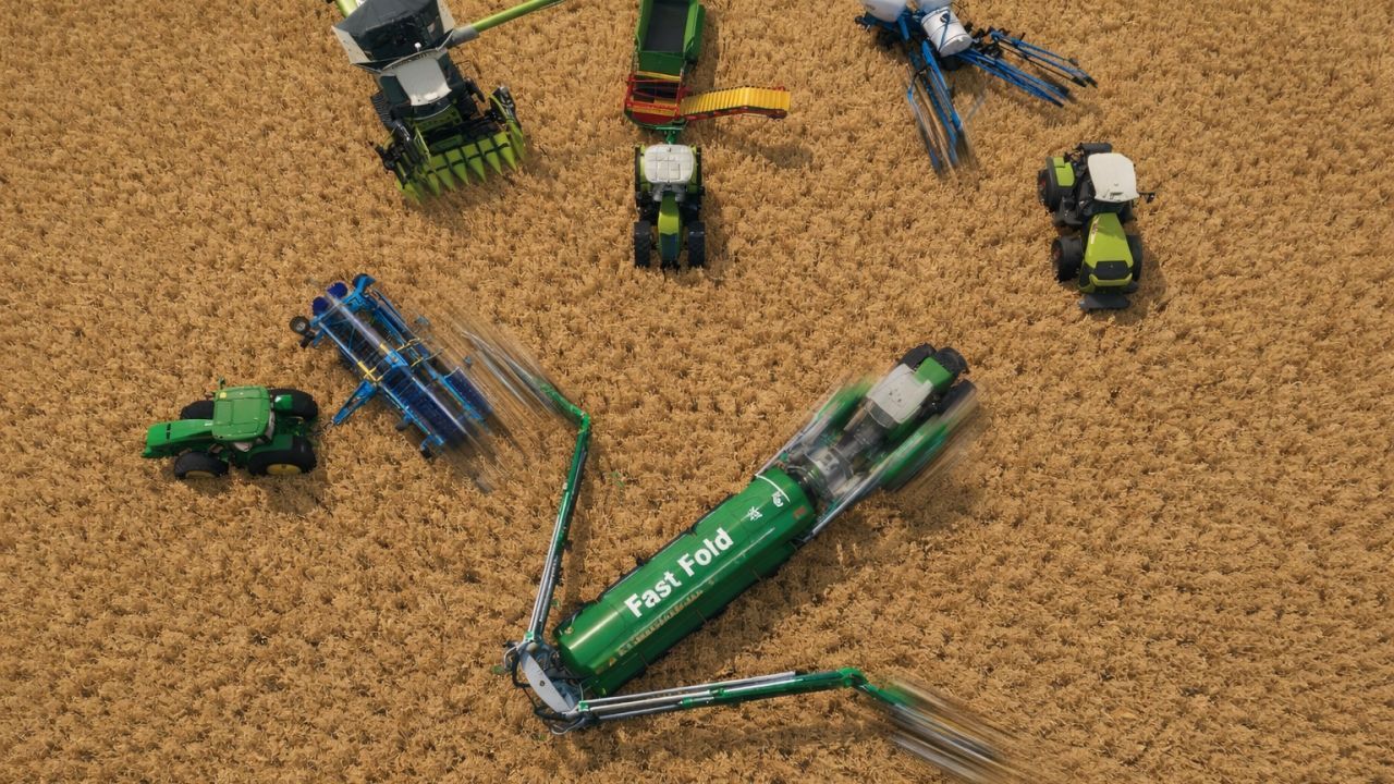 Efektywny skrypt Fast Folding do Farming Simulator 25 — Szybkie składanie i rury kombajnu