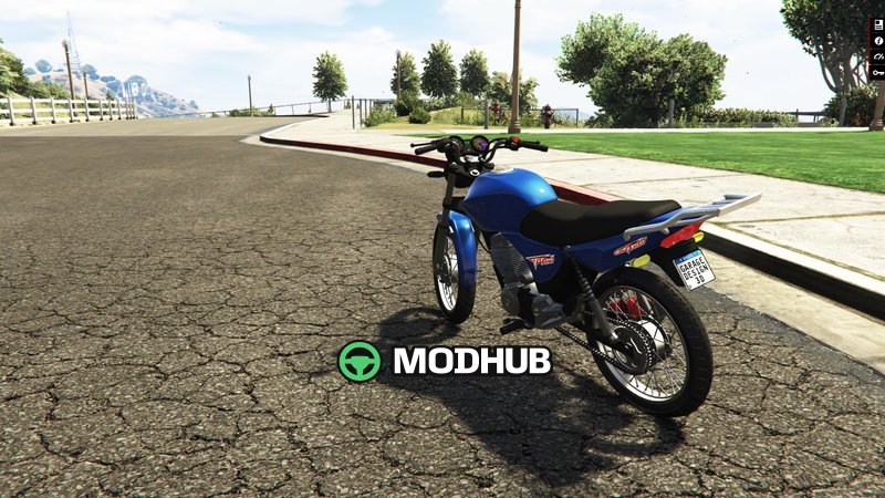 Motorrad Honda CG Titan 2008 für GTA 5