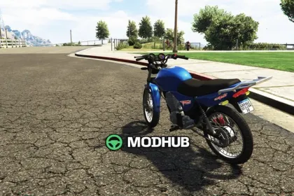 Honda CG Titan 2008 Motorcycle for GTA 5