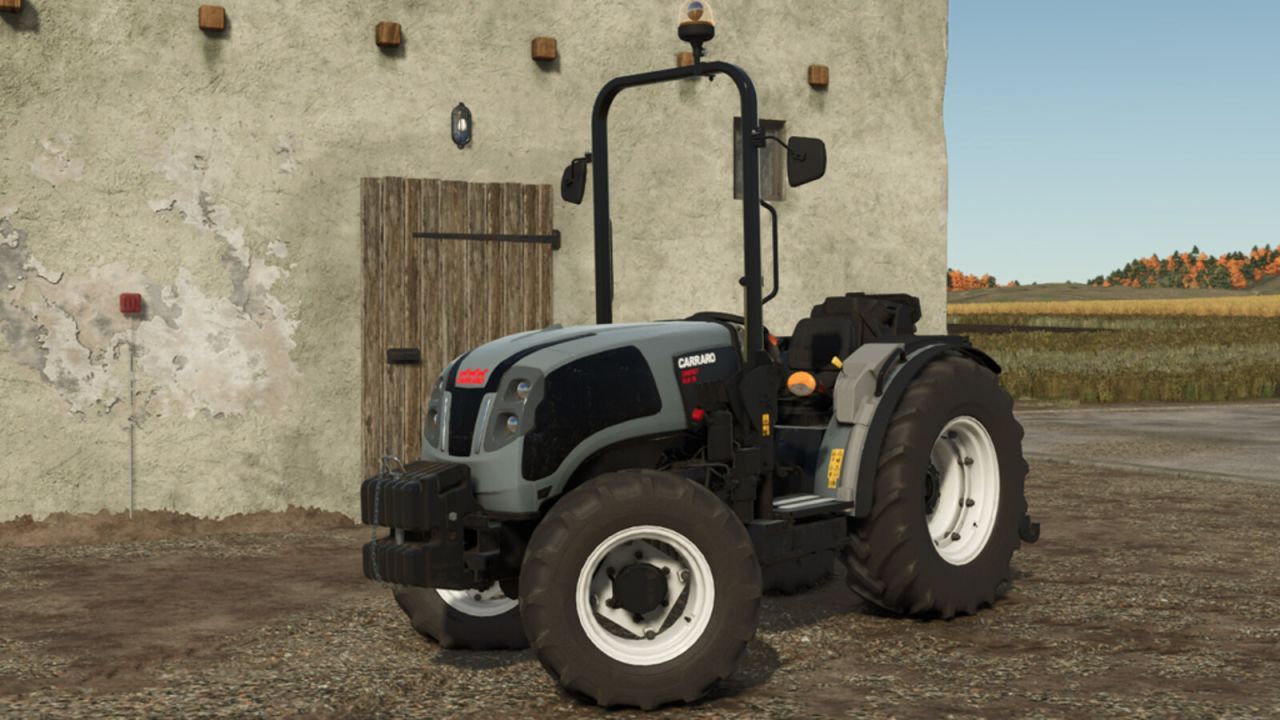 Zwinny Traktor Winiarski Carraro Compact VLB 75 do Wąskich Rzędów w FS25