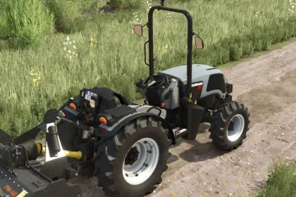 Маневрений Виноградний Трактор Carraro Compact VLB 75 для Тісних Рядів у FS25 — 4