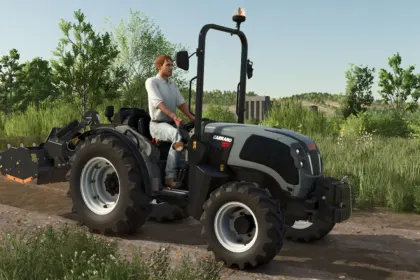 Маневрений Виноградний Трактор Carraro Compact VLB 75 для Тісних Рядів у FS25 — 5