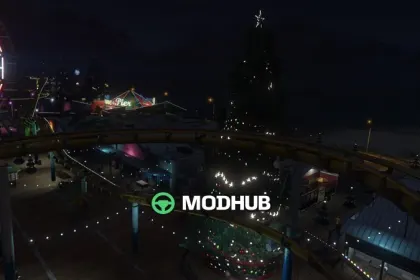 Новорічні декорації на Del Perro Pier [YMAP] для GTA 5 — 5