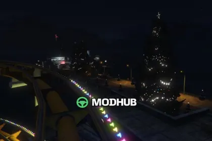 Новорічні декорації на Del Perro Pier [YMAP] для GTA 5 — 6