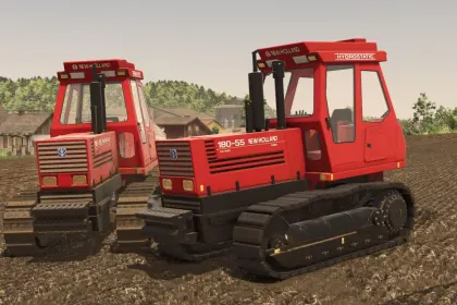 Legendärer Ketten-Traktor New Holland 180-55 — Leistung 180 PS für schwere Arbeiten — 1