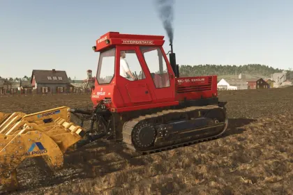 Legendärer Ketten-Traktor New Holland 180-55 — Leistung 180 PS für schwere Arbeiten — 6