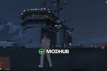 Авіаносець з NPC для GTA 5 — 3