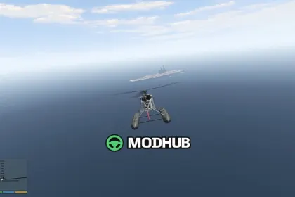 Авіаносець з NPC для GTA 5 — 4
