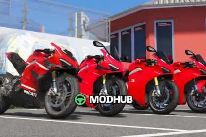 Ducati Panigale V4 Pack для GTA 5