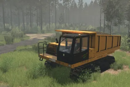 Powerful Tracked Dump Truck for Construction and Quarries in FS25 — 1
