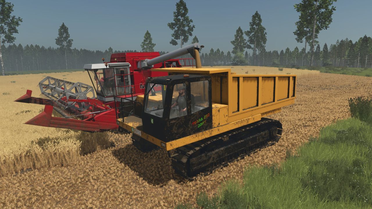 Powerful Tracked Dump Truck for Construction and Quarries in FS25