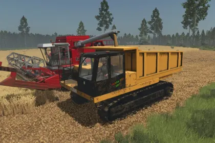 Powerful Tracked Dump Truck for Construction and Quarries in FS25 — 3