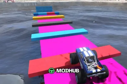 Ciągnik John Deere 8R do GTA 5