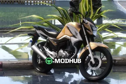 Мотоцикл Honda Titan 160 2022 для GTA 5
