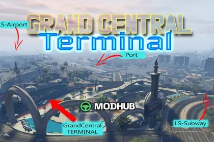 Grand Terminal Central für GTA 5 — 3