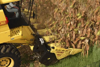 Ефективна Кукурудзяна Жатка Multi-Brand 6 Рядів (Capello / New Holland) для FS25 — 2