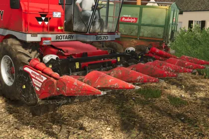 Ефективна Кукурудзяна Жатка Multi-Brand 6 Рядів (Capello / New Holland) для FS25 — 3