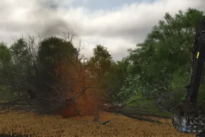 Ефективний Land Clearing Pack для FS25 — Kwik Klaw та Вогонь для Швидкого Розчищення Ділянок — 2