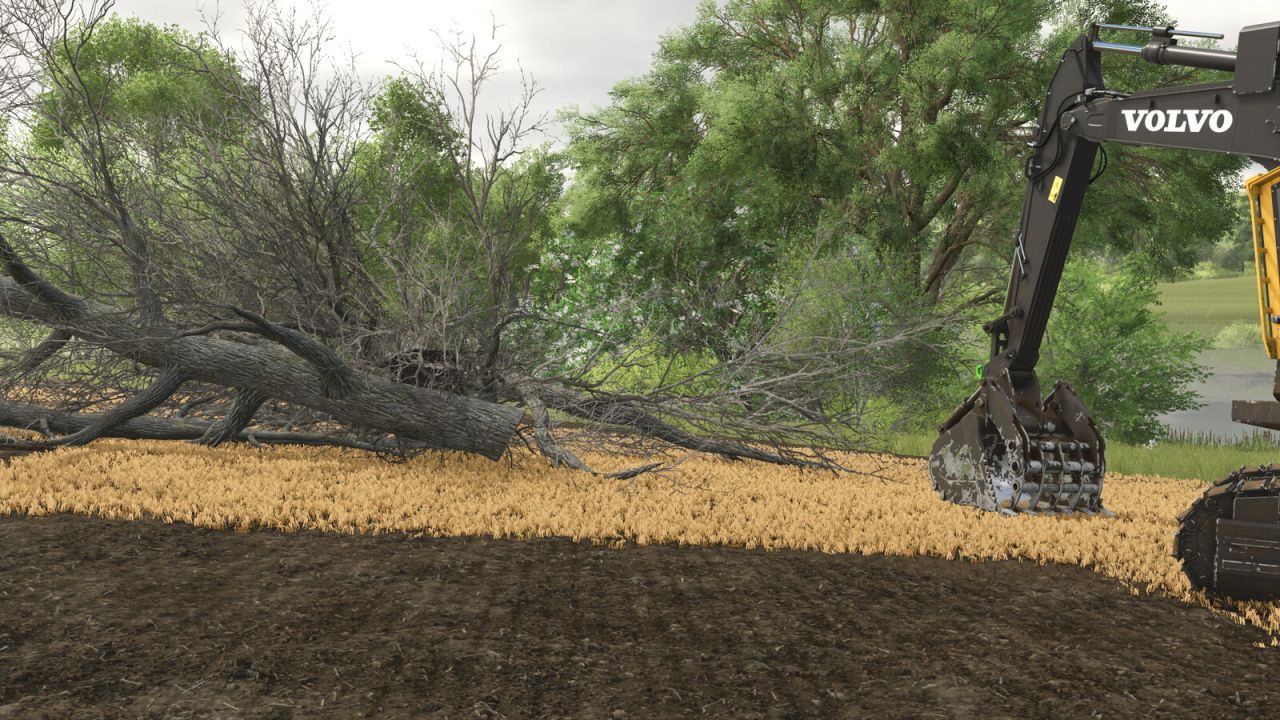 Ефективний Land Clearing Pack для FS25 — Kwik Klaw та Вогонь для Швидкого Розчищення Ділянок