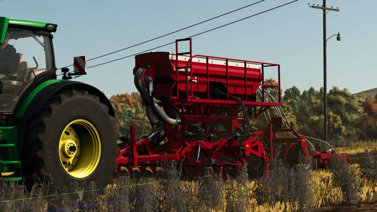 Efficient Stubble Seeder Laumetris RS4 4m for Farming Simulator 25