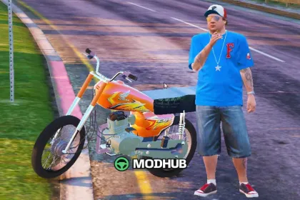 Мотоцикл Honda 125 AltereD для GTA 5