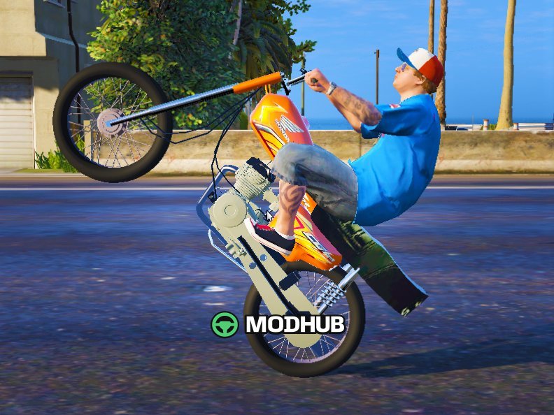 Мотоцикл Honda 125 AltereD для GTA 5