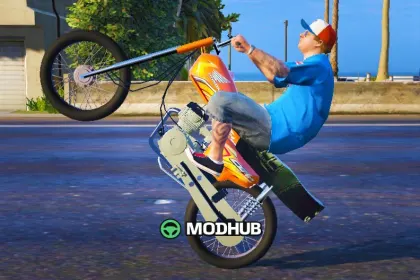Мотоцикл Honda 125 AltereD для GTA 5 — 2