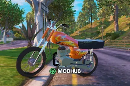 Мотоцикл Honda 125 AltereD для GTA 5 — 3