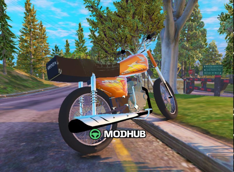 Мотоцикл Honda 125 AltereD для GTA 5