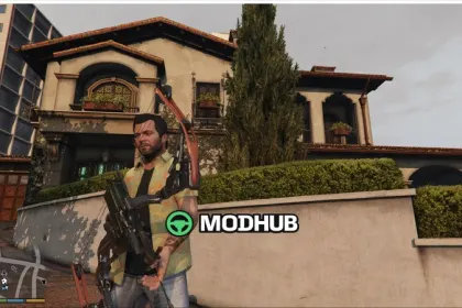 Предмет зброї Crysis 3 Predator Bow для GTA 5