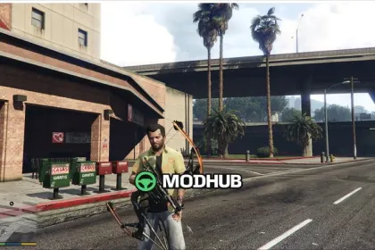 Crysis-3-Predator-Bow für GTA 5 — 4