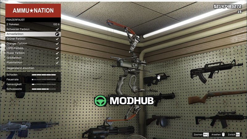 Crysis-3-Predator-Bow für GTA 5