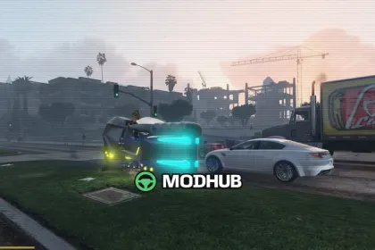 Космобайк Sledgehammer Hoverbike для GTA 5 — 5